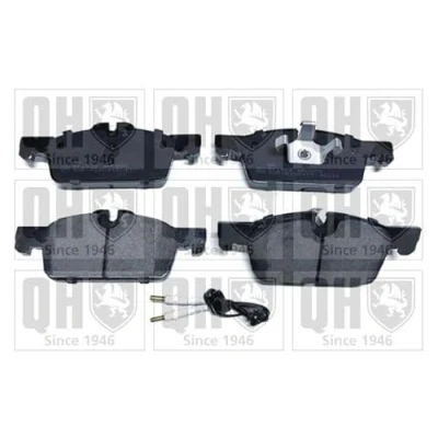 Image of 8660003509, 8660004556 Brake pad set QUINTON HAZELL BP1808 PEUGEOT: 508 I Saloon, SW