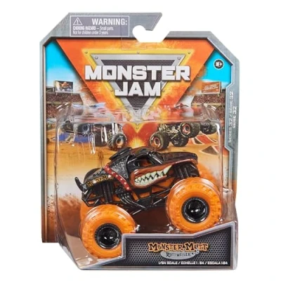 Image of Monster Jam 2023 Spin Master 1:64 Diecast Truck Series 32 Ruff Crowd Mutt Rottweiler