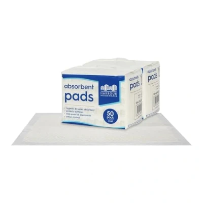 Image of Disposable Incontinence Bed Pads 32.5cm x 45cm Pack of 150 By Harbour Housewares