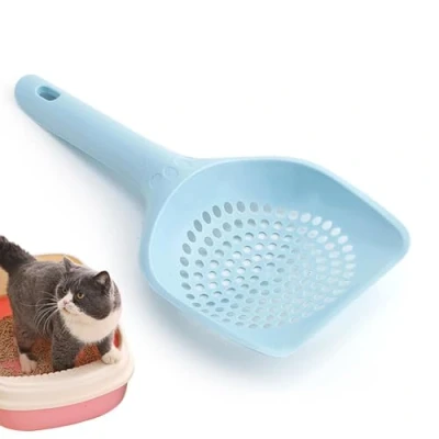 Image of Rehmanniae Cat Poop Shovel Scoop Box Sifter, Cleaner Corner Shovel,Fast Pooper Scoop, Convenient, Scooper for Home