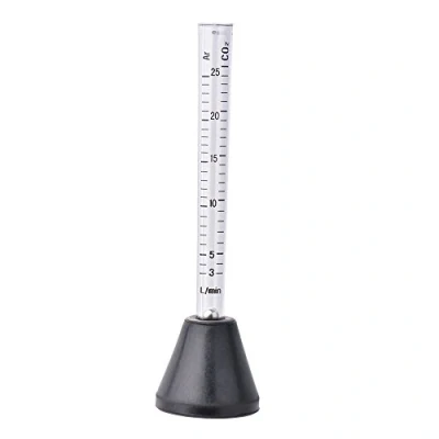 Image of Argon Co2 Professional Gas Flow Meter Tester Flowmeter (peashooter) for Mig Tig Welder Welding