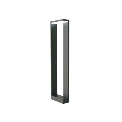 Image of Kameno Outdoor Pillar Bollard LED 10W Graphite IP54
