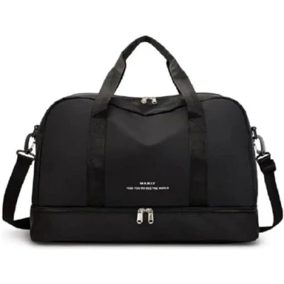 Image of Womens Designer Gym Bag Ladies Sports Bags Holdall Duffel