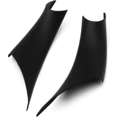 Image of Dixhills 2PCS Interior Door Pull Handle Cover Left Right Black Compatible with 3er 4er F30 F31 F34 F80 320i 328i 330i 335i F32 F33 F36 428i 435i