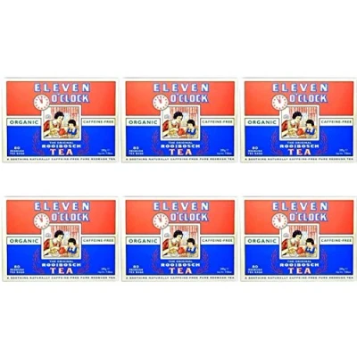 Image of (6 PACK) Eleven O&#039;clock Org Rooibosch Tea 80 Bag 6 PACK BUNDLE