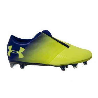 Image of Under Armour Men&#039;s Spotlight Fg Football Boots, Gelb Blau Blau, 8 UK