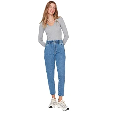 Image of Trendyol Jeans Blue Mom