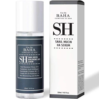 Image of Cos De BAHA Snail Mucin Power Serum 120ml w Niacinamide 2% Morning Recovery, Remedy Skin Repair