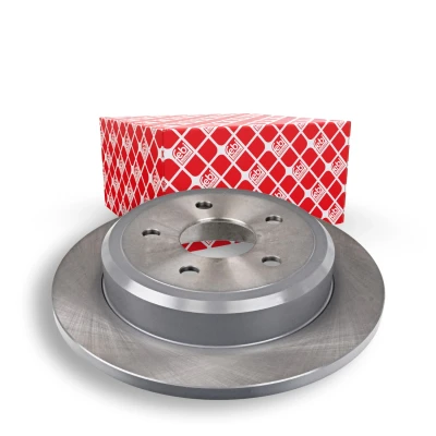 Image of 52089275AB Brake disc FEBI BILSTEIN 170074 Rear Axle 320mm 14mm 5 Hole 127mm solid Coated JEEP: GRAND CHEROKEE 3, 2, Commander
