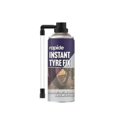 Image of PEBBLE HUG 200 ml Instant Tyre Repair Spray Paint, Bicycle Puncture Sealant Fix Sealing Inflates in Cycle Tyres, Car Accessories Essential (Pack of 1)