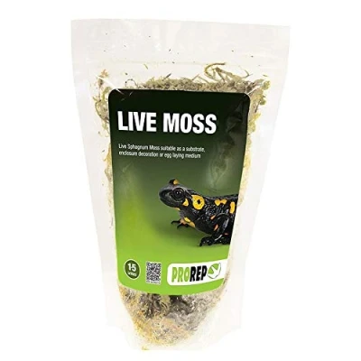 Image of PETBLIS Prorep Live Moss Small Bag, 1.5 Litre