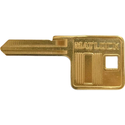 Image of 5x Matlock KBWP R14 Key Blank to Suit 50 75mm Weather Resistantant Shrouded