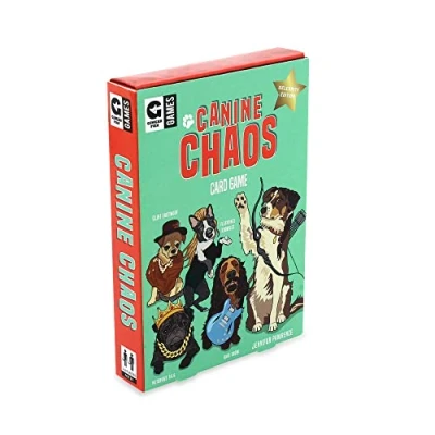 Image of Ginger Fox Canine Chaos Swap Card Game. Kids Games for Ages 8 and Over. Great Addition to Family Games. Fun Game Night, Parties More