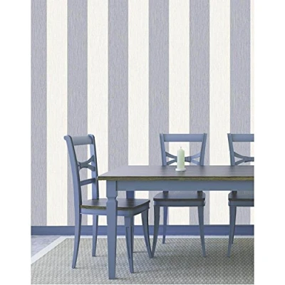 Image of Debona Glitter Encrusted Vinyl Wallpaper Stripe Ivory &amp; Silver 9013 Full Roll
