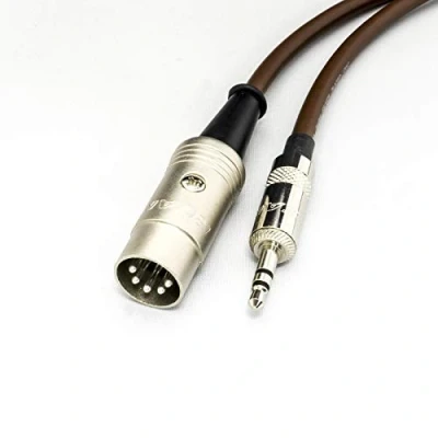 Image of Arturia Beatstep PRO &amp; Keystep MIDI over Mini Jack Cable. 3.5mm TRS to DIN Lead