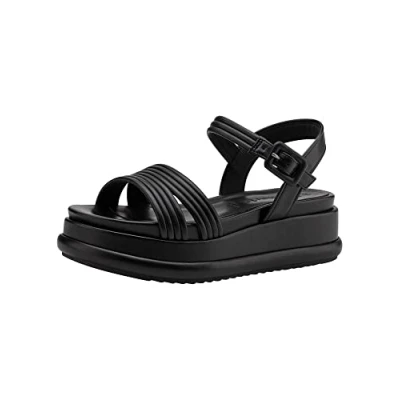 Image of Tamaris 1 28257 20 Women&#039;s Trainers Sandal, Black, 4 UK