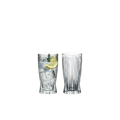 Image of Riedel Long Drink Glasses Fire 2 Pieces