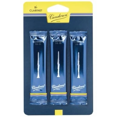 Image of VANDOREN Reeds Clarinet Bb 2 Traditional (3 Pack)