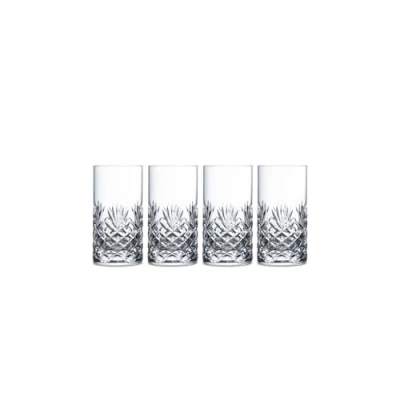 Image of Royal Doulton Highgate Crystal Highball Glasses, Set of 4