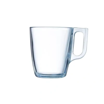 Image of Arcoroc L3693 Voluto Glass Coffee Cup, 250mL Capacity, Pack of 6