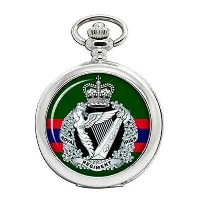 Image of Giftshop UK Royal Irish Regiment, British Army Full Hunter Pocket Watch