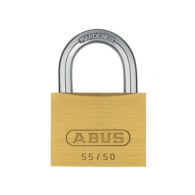 Image of Abus 55/50mm Brass Padlock Keyed Alike 5502