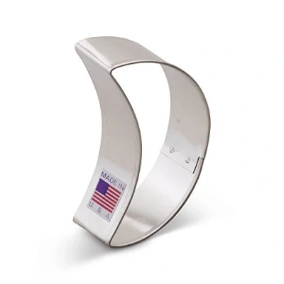 Image of Crescent Moon Premium Cookie Cutter 7.6 cm, Made in USA by Ann Clark