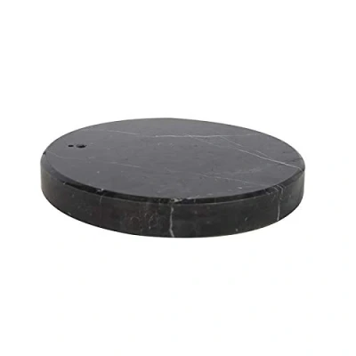Image of Black Round Marble Base for xxl Arc Lamp