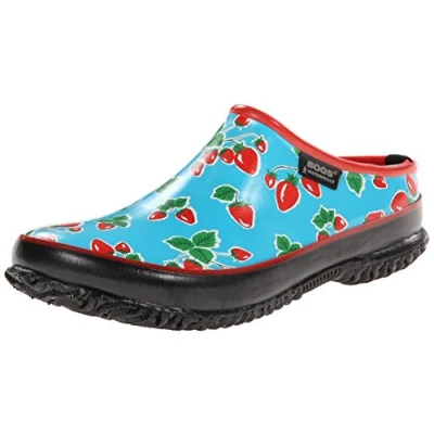 Image of BOGS Ladies Waterproof Garden Clogs Size UK 4 9 Urban Farmer Slide Fruit 71708 Blue (EU 37)