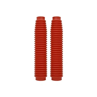 Image of Polisport Universal Fork Boots Gaitors 350 x 41, Red Motocross4u