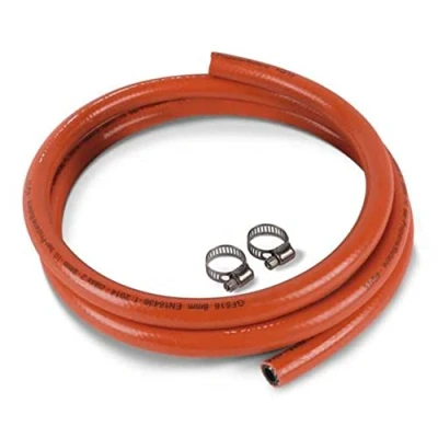 Image of Kampa 2m High Pressure Gas Hose Pack with 2 Clips GA9007