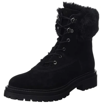 Image of Geox Women&#039;s D Iridea Ankle Boot, Black, 5 UK