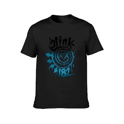 Image of Blink 182 Since 92 Men&#039;s Cotton T Shirt Black Top Tee L