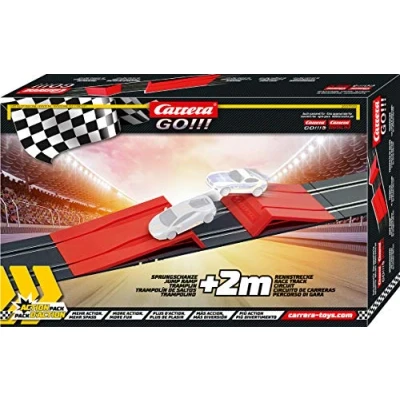 Image of Carrera GO! Track Action Pack Jump Ramp &amp; Landing 2m Race 1:32 71599