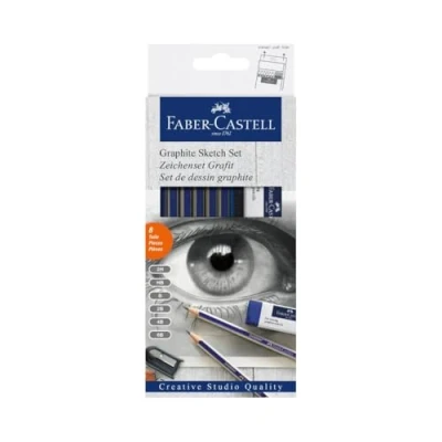 Image of Faber Castell &quot;Be Bold, Be Italic&quot; Hand Lettering Pens (Pack of 6)