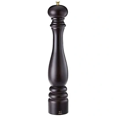 Image of PEUGEOT Paris 40 cm Pepper Mill Classic Grind System Made with PEFC Certified Wood Lifetime Guaranteed Mechanism in France Chocolate Colour