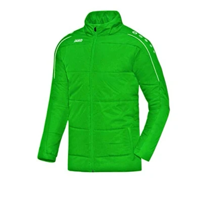 Image of JAKO Classico Adult Coach Jacket, mens, 7150, Sports green, M