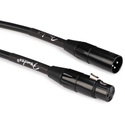 Image of Fender 990820022 Professional Series Microphone Cable 10 ft XLR/XLR Black