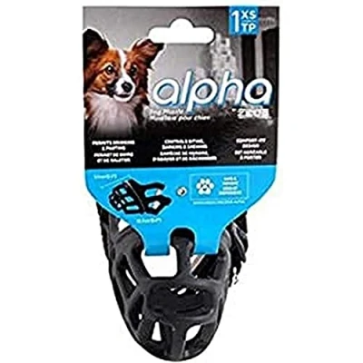 Image of Zeus TPR Muzzle, Black, Xsmall