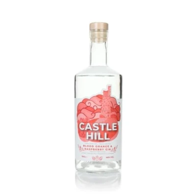 Image of Castle Hill Gin Blood Orange &amp; Raspberry 40% ABV 70 cl