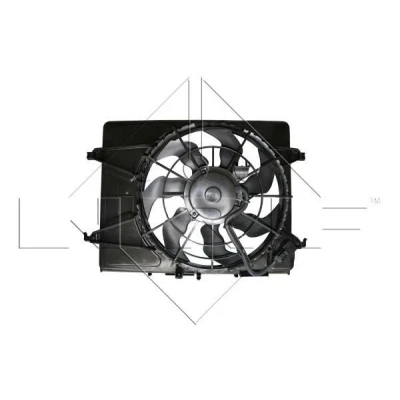 Image of 252312H000, 253802H050, 253802R050 Cooling fan NRF 47284 420mm 12V 150W with radiator shroud