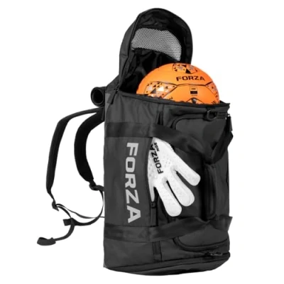 Image of FORZA Sports Ball Duffle Backpack Premium 2 in 1 Carry Bag for All Your Gear Fits Any Ball! [33L Capacity]