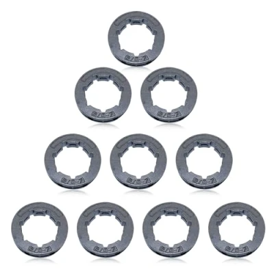 Image of 10Pcs/lot 3/8&quot; 7T 22mm Chain Drive Rim Sprocket for Husqvarna 266 268 272 280 285 288 355 362 365 371 372XP 380 385XP Chainsaw