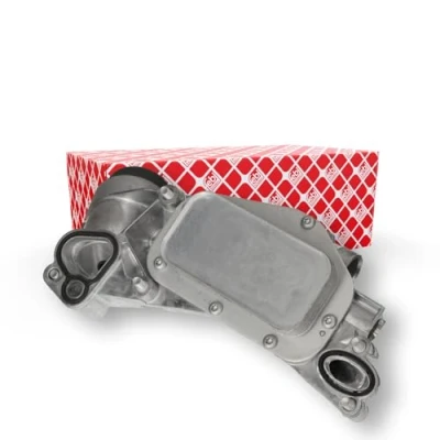 Image of 12992593, 12992593SK1, 93186324 Housing, oil filter FEBI BILSTEIN 182119 VAUXHALL: Mokka / X