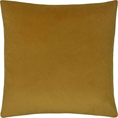 Image of Paoletti Sunningdale Cushion Cover, Saffron, 50 x 50cm