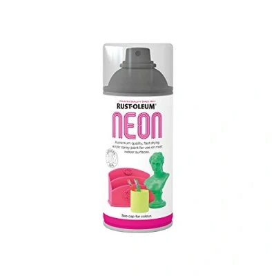 Image of Rust Oleum 150ml Neon Spray Paint Pink