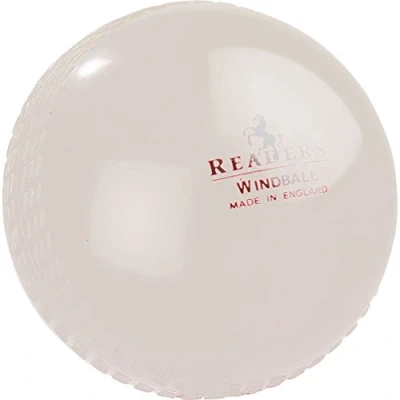 Image of Readers Windball practice cricket ball bulk discounts (White junior, 6 pack)