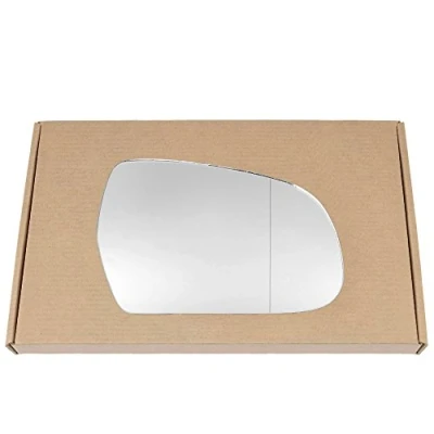 Image of Less4spares Wing Mirror Glass Right Compatible with Audi A4 2010 2015 STICK ON Driver Off Side Blind Spot