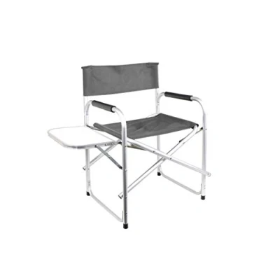 Image of Leisurewize Foldable Directors Chair w/Table Camping Chair, Fishing Ideal For: Caravanning, or going to Festivals
