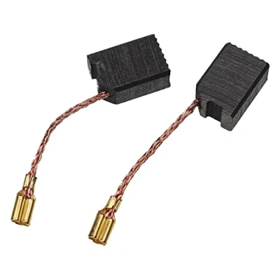 Image of vhbw 2x Carbon Brush Motor 6.3 x 10 14mm Replacement for Berner 1003861 00 angle grinder